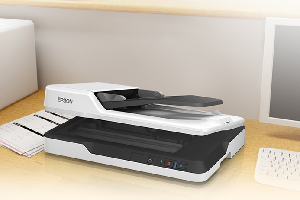 爱普生ds-1610扫描仪怎么自动扫