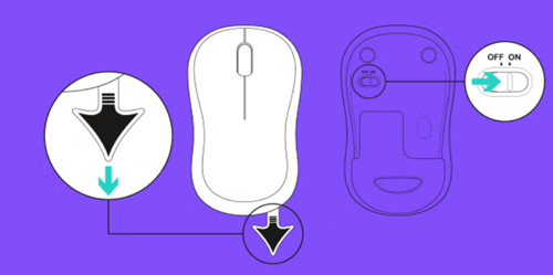 罗技m275鼠标怎么安装