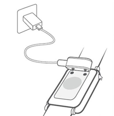 华为手环6pro怎么充电