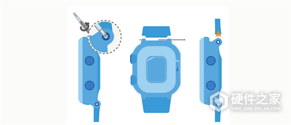 华为3 Pro儿童手表怎么更换表带