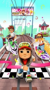 地铁跑酷太空版