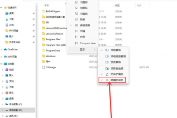 查看Win11的隐秘项目教程