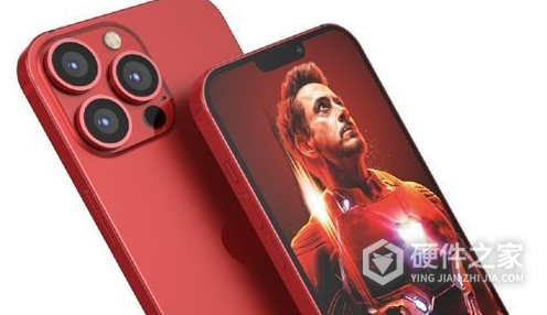 IPhone 13红色特别版高清渲染图