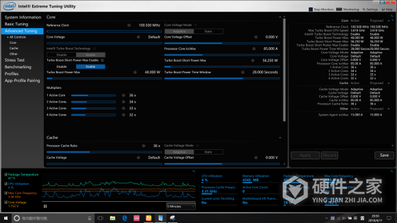 Intel XTU