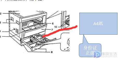 惠普136w打印机怎么复印身份证正反面