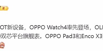 oppo watch4参数