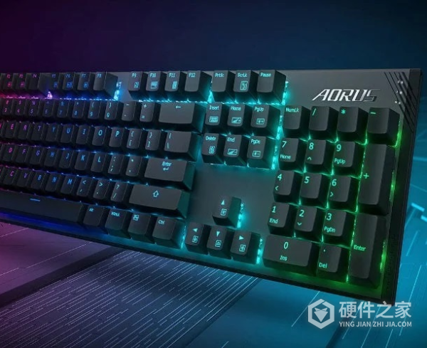 技嘉AORUS 电竞机械键盘水雕K9键盘驱动