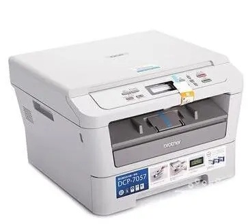 兄弟打印机7057如何进行清零操作