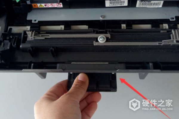 惠普m454dw打印机怎么换硒鼓