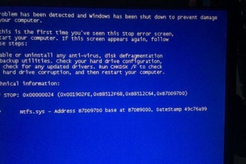 sfc模拟器的打开rom出现蓝屏怎么办