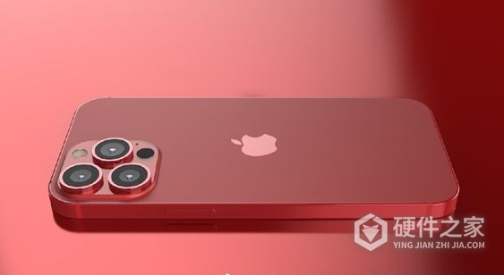 IPhone 13红色特别版高清渲染图