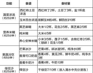 九阳DJ12B-A30SG豆浆机说明书
