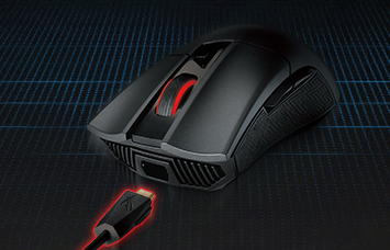 rog战刃2无线版怎么充电