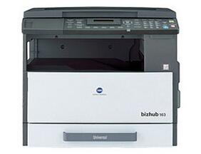 柯尼卡美能达Konica Minolta bizhub 163黑白数码复合机机驱动 For Win10/Win7/XP