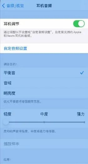 iPhone 12调整音频和视觉设置