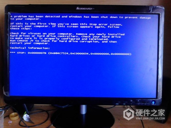 惠普7740蓝屏显示B8F5AC44是什么情况