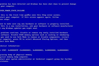 显示蓝屏显示无信号解决教程