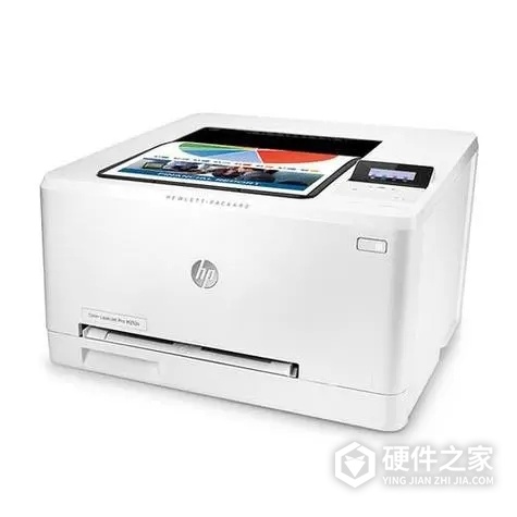 惠普m154a打印机三角感叹号怎么解决