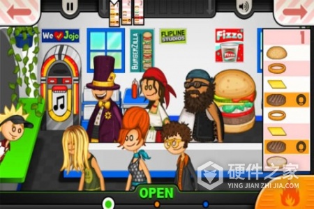 汉堡餐厅模拟华为版