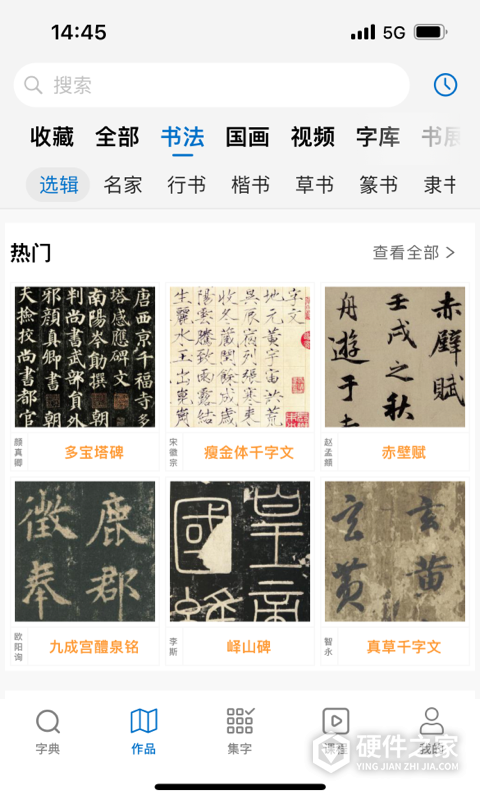 以观书法