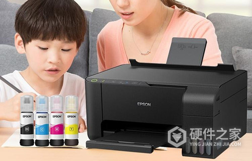 爱普生l3153首次充墨方法