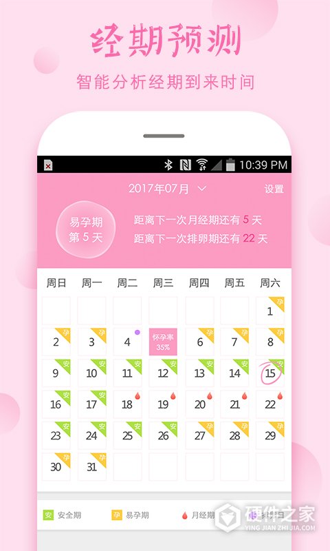 安全期计算器