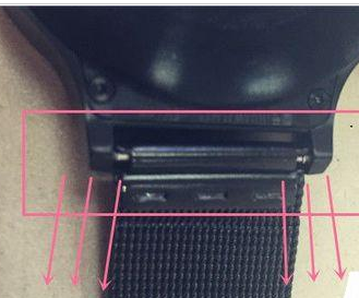 华为watch3表带怎么拆