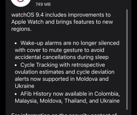 如何升级watchOS 9.4