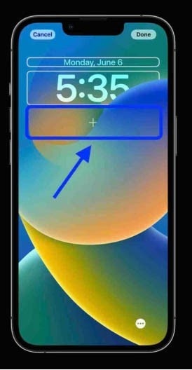 iOS16锁屏怎么设置自定义