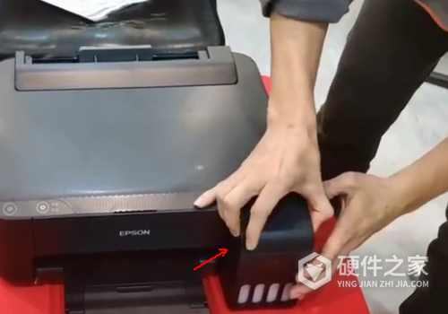 爱普生l310怎么充墨