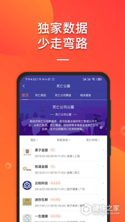 IT桔子app