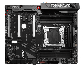 微星x99a tomahaw主板BIOS