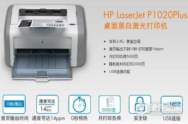 惠普HP LaserJet 1020 Plus for win7/8/10 64bit