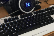 雷柏v100s键盘灯怎么关