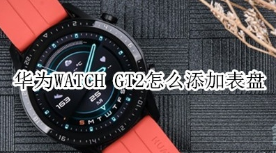 华为WATCH GT2怎样更换表盘？