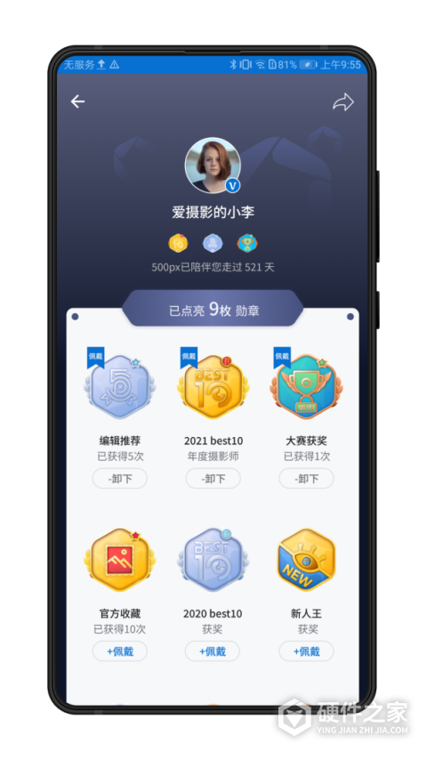 500px中国版