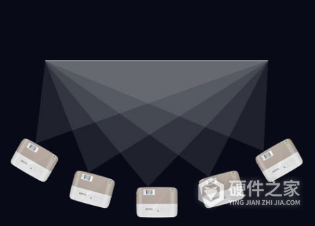 明基i707侧投怎么调节