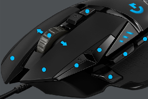 罗技g502怎么拆开清理