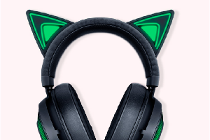 雷蛇北海巨妖萌猫版耳机怎么改灯光