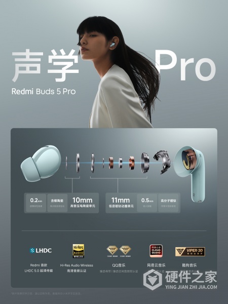 RedmiBuds5Pro耳机价格及配置介绍