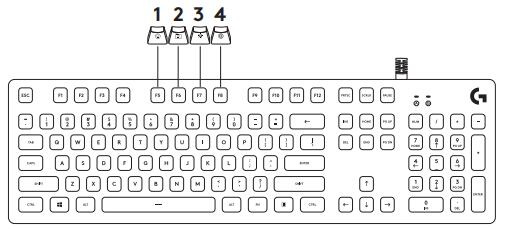 罗技g910键盘使用说明书