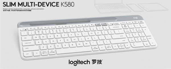 罗技k580键盘usb连接怎样连接