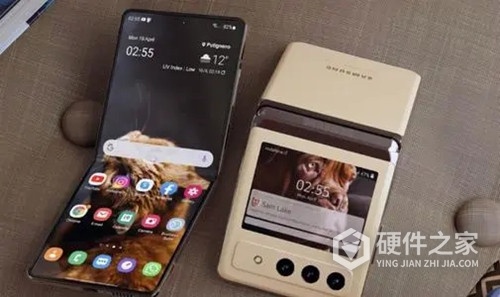 三星zflip3外屏怎么拍照