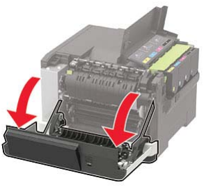奔图cp2506dn plus硒鼓怎么拿出
