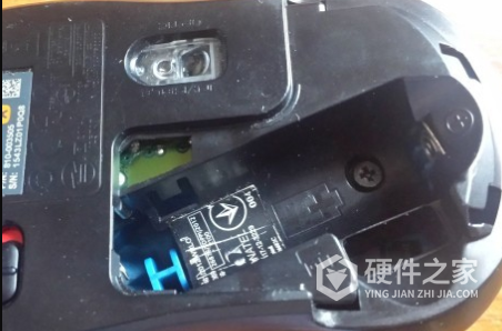 罗技m185鼠标如何拆