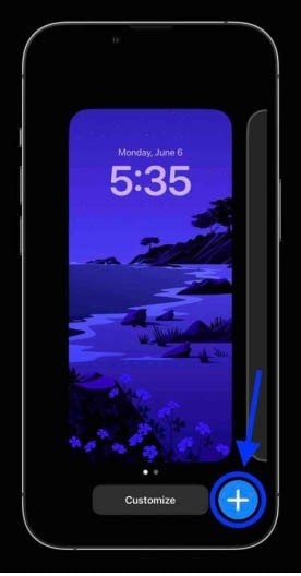 iOS16锁屏怎么设置自定义