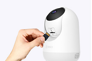 360摄像头云台版内存卡怎么装