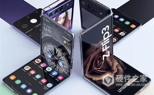 三星zflip3怎么在外屏看微信