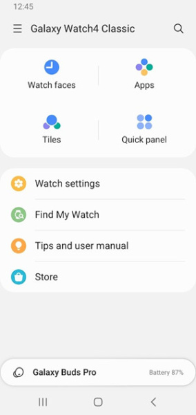 三星手表插件galaxy watch4 plugin