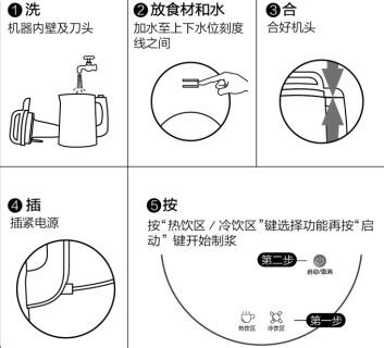 九阳DJ13R-P9新豆浆机说明书